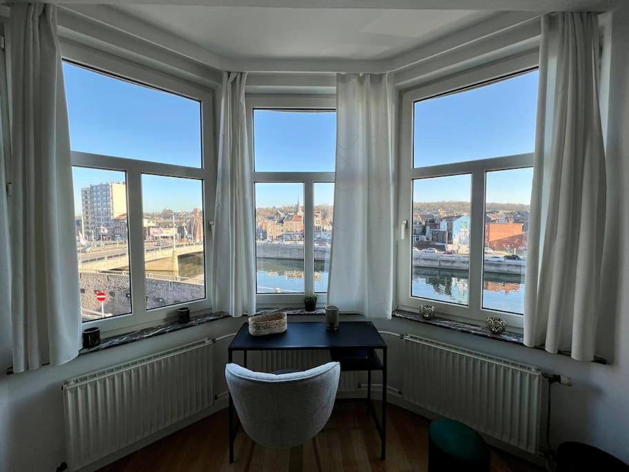 Bellevue - Grand Appartement Pour 5 Sur Les Quais De La Meuse Liège Exterior foto